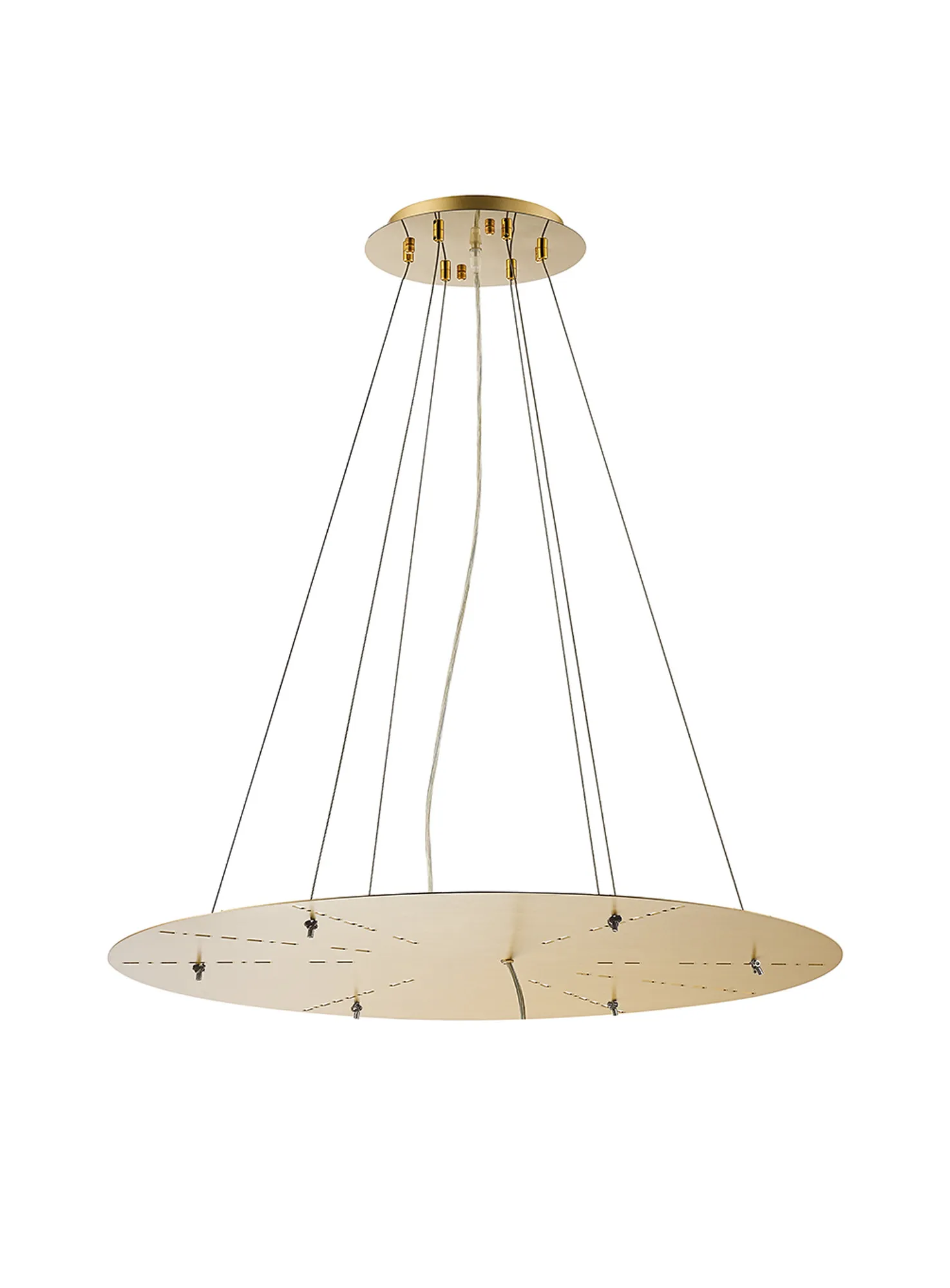 Lowan 790mm 3m Suspension Plate (Max Load 40kg) French Gold, Painted Gold D0723  Deco Lowan French Gold